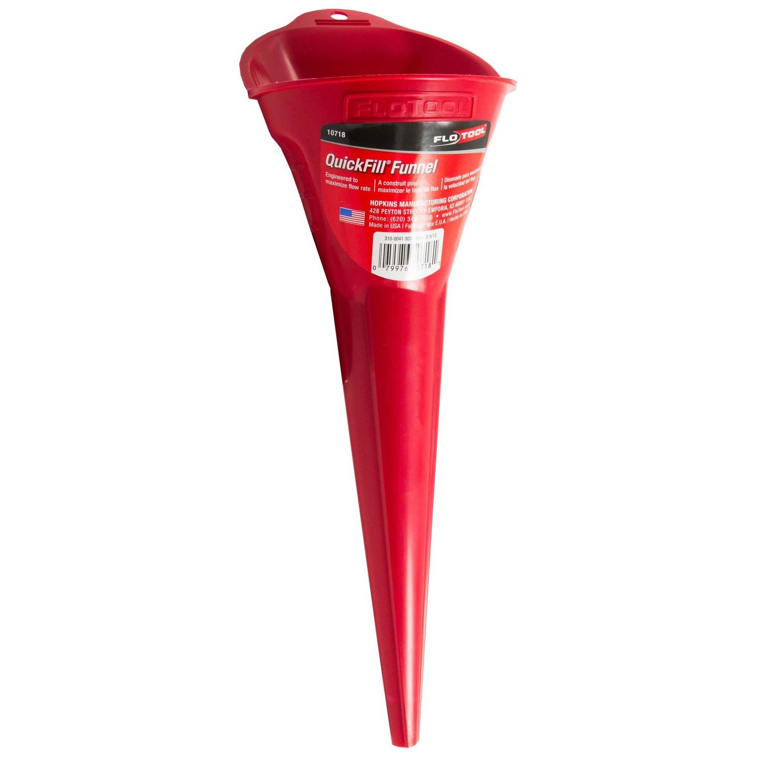 Hopkins Red Super Duty Quick Fill Funnel 1 Quart