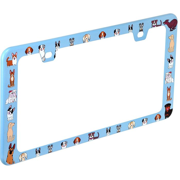 Pink license plate on sale frames autozone