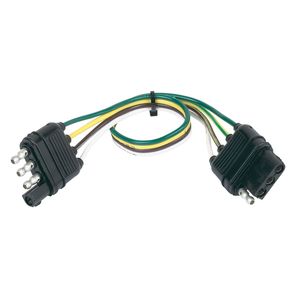 Hopkins Towing Solution 12in 4 Wire Flat Connector 48145 for Ford F350 Super Duty