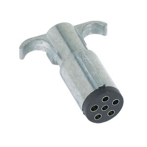 Hopkins 6-Pole Round Trailer Side Connector for Nissan/Datsun Xterra