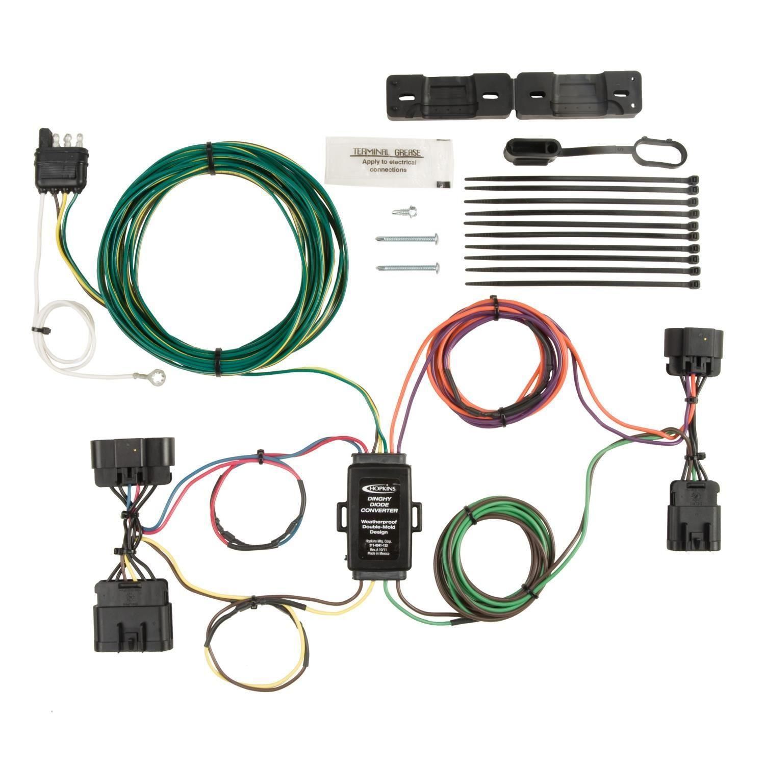 Hopkins Trailer Wire Harness and Connector 56109