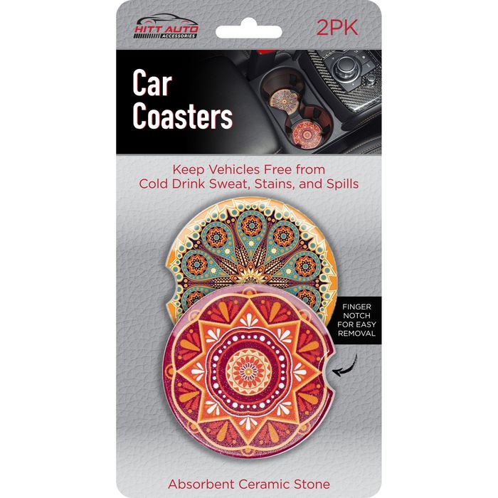 Hitt Brands Car Coaster 2 Pack