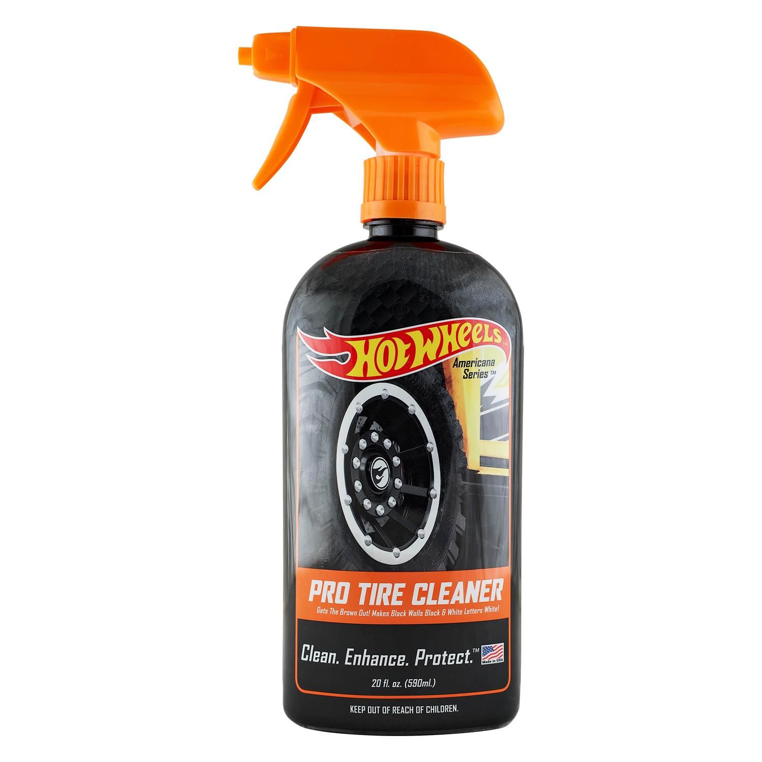 Hot Wheels Americana Series Pro Tire Cleaner Spray 20oz