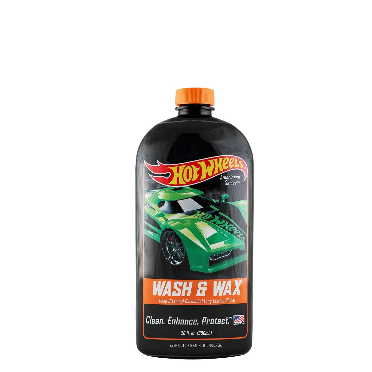 Hot Wheels Americana Series Wash and Wax Liquid 20oz