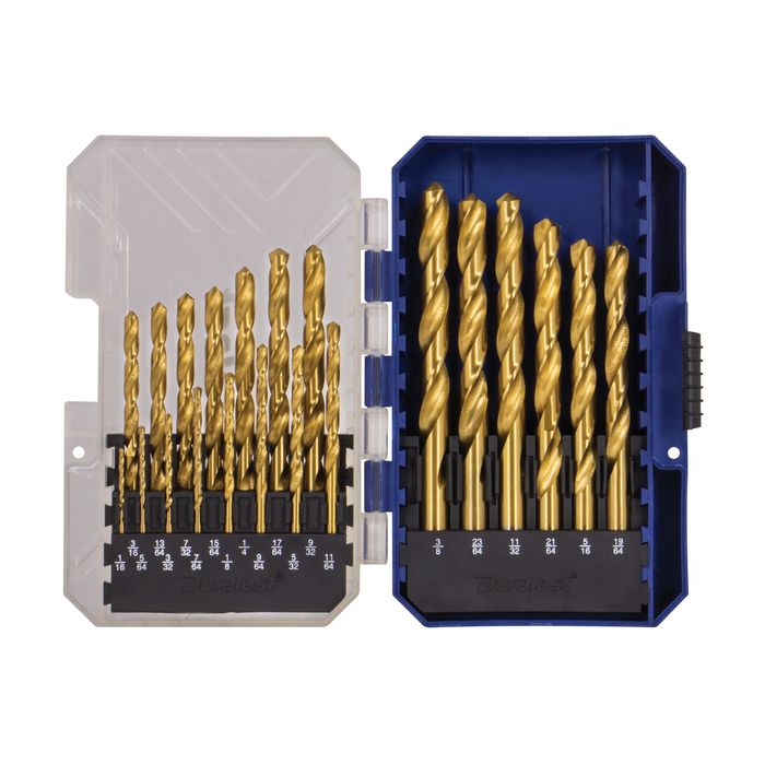 21 piece drill bit set hot sale