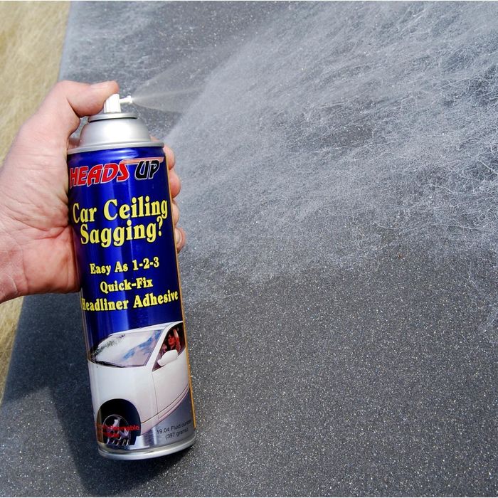 Heads Up Quick Fix Headliner, Fabric and Carpet Adhesive Spray