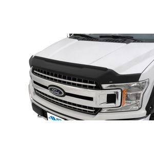 Stampede Bug Shield For 2009-2014 Ford F150 - High Profile Hood Protector, Smoke/Chrome Finish, Easy Install - View #5