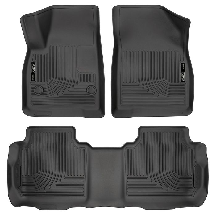Husky Liners Black Direct-Fit Floor Mat Set