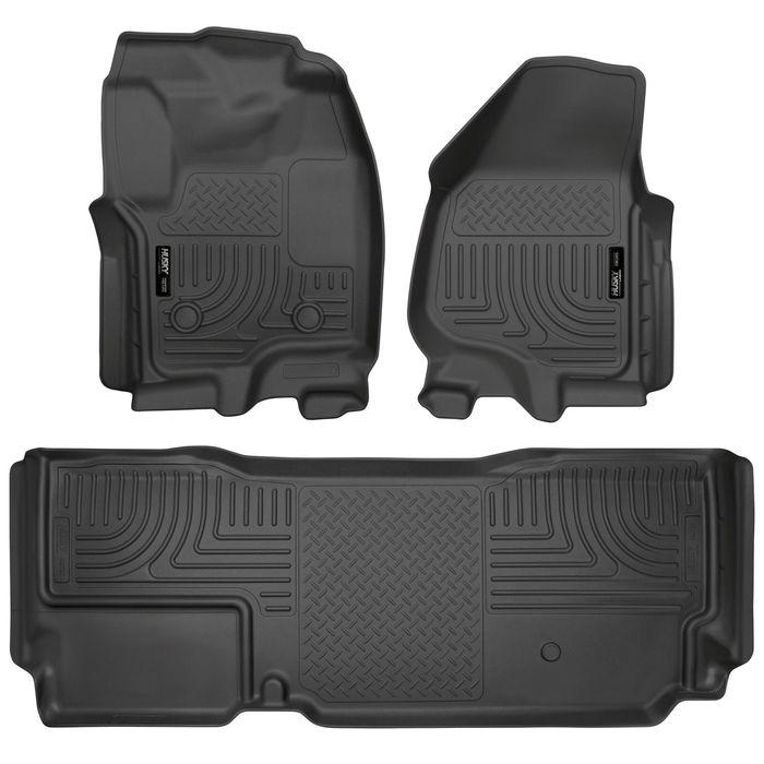 Husky Liners Black Direct-Fit Floor Mat Set
