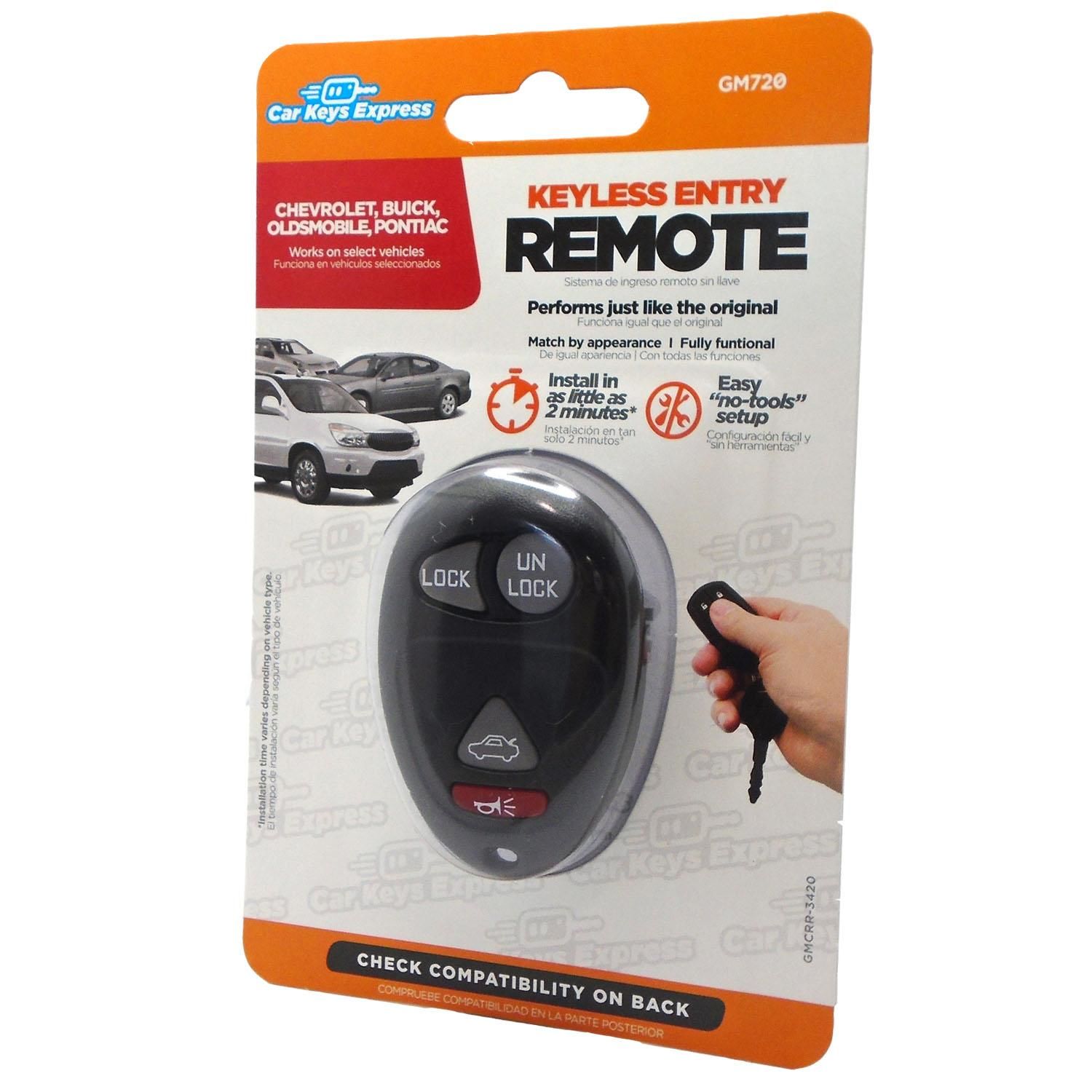 iKeyless Keyless Entry Alarm Remote Control GM720