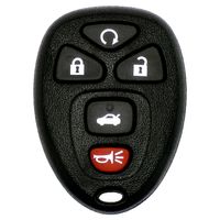Car Keys Express 5 Buttons GM Replacement Flip Key Remote Shell