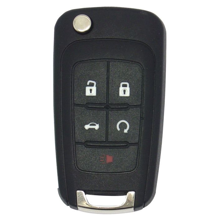 Car Keys Express 5 Buttons GM Replacement Flip Key Remote Shell