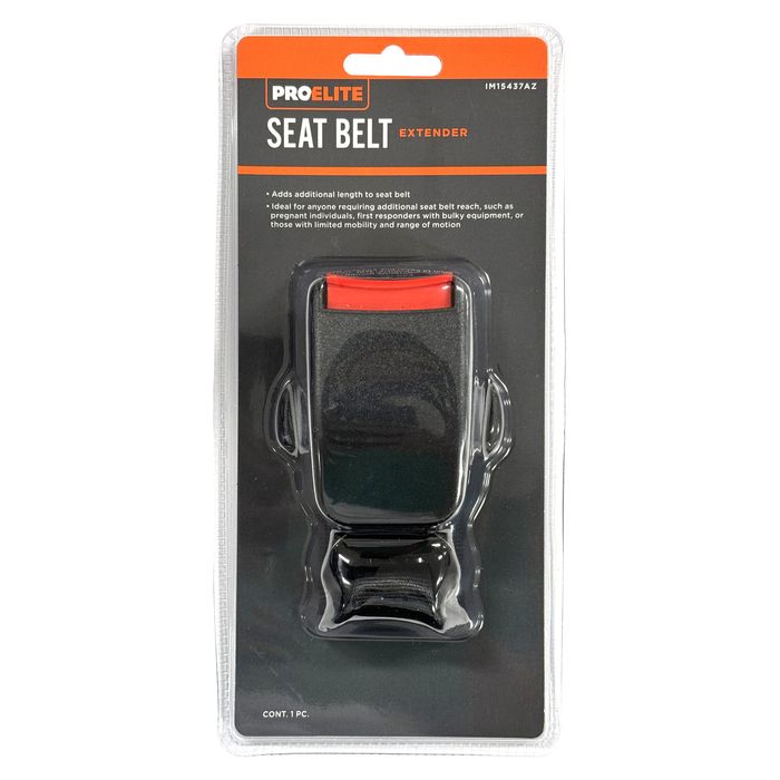 ProElite Black Seat Belt Extender
