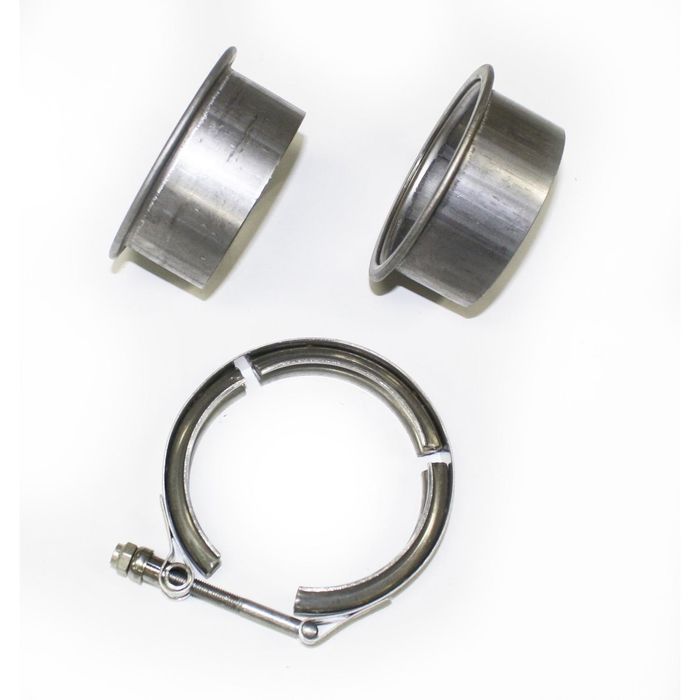 JBA Racing Headers 3in Stainless Steel VBand Clamp and Flanges
