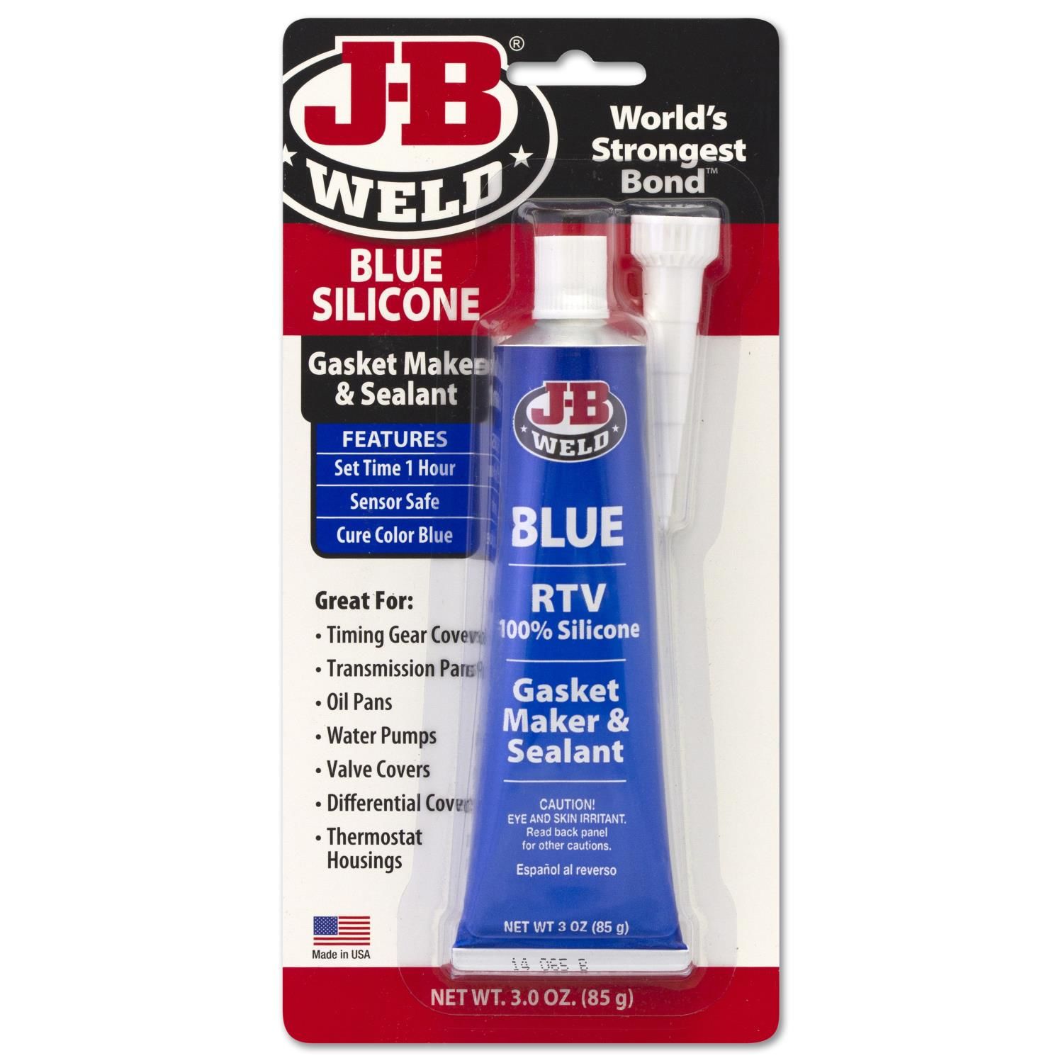 JB Weld Blue RTV Gasket Maker & Sealant 3oz
