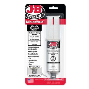 J-B Weld ClearWeld Epoxy Syringe