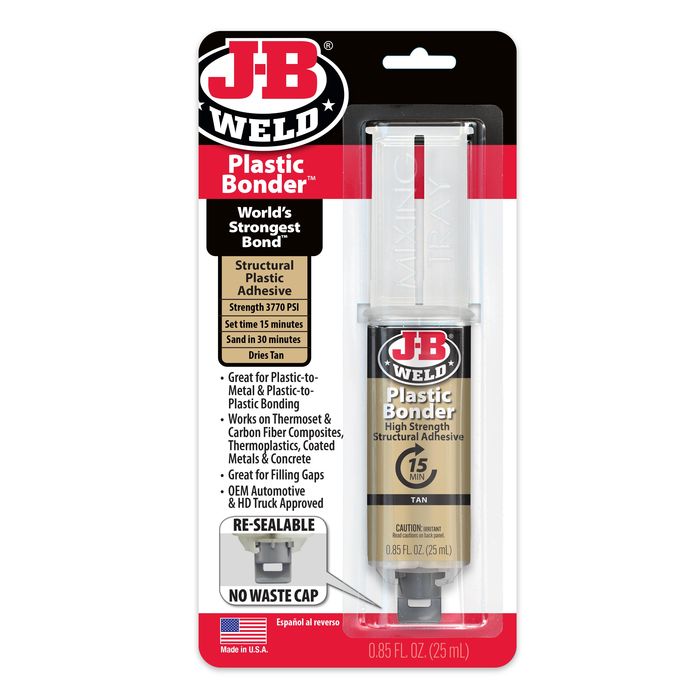 Plastic Repair Filler Panel Bonding Adhesive Epoxy Weld Glue for Metal to  Metal, Metal to Plastic, Ceramics, Filler for Automotive Marine Repair  1.76FL.OZ (1) - Yahoo Shopping