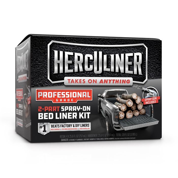 Herculiner Roll on Bed Liner DIY review