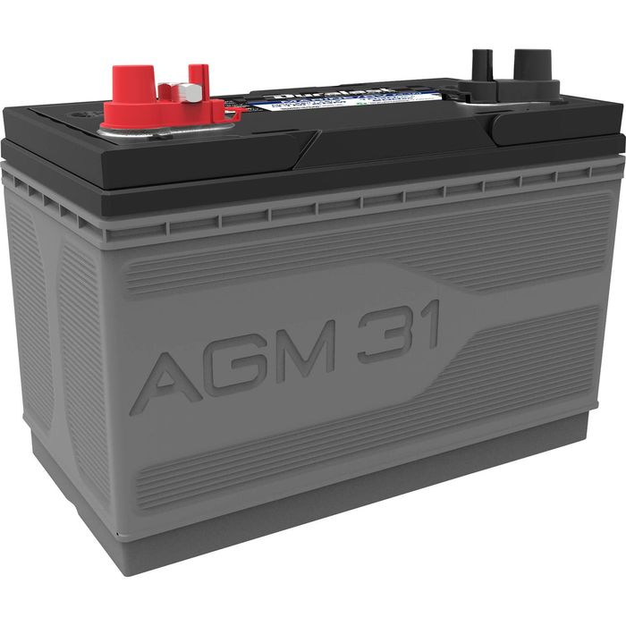 WEST MARINE Group 31 Dual-Purpose AGM Battery, 105 Amp Hours