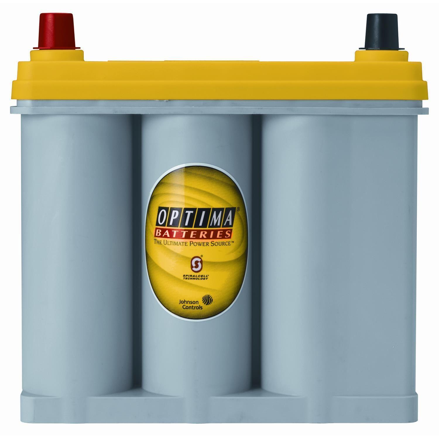 Optima Agm Yellow Top Battery 46b24r Group Size 46b24r 450 Cca