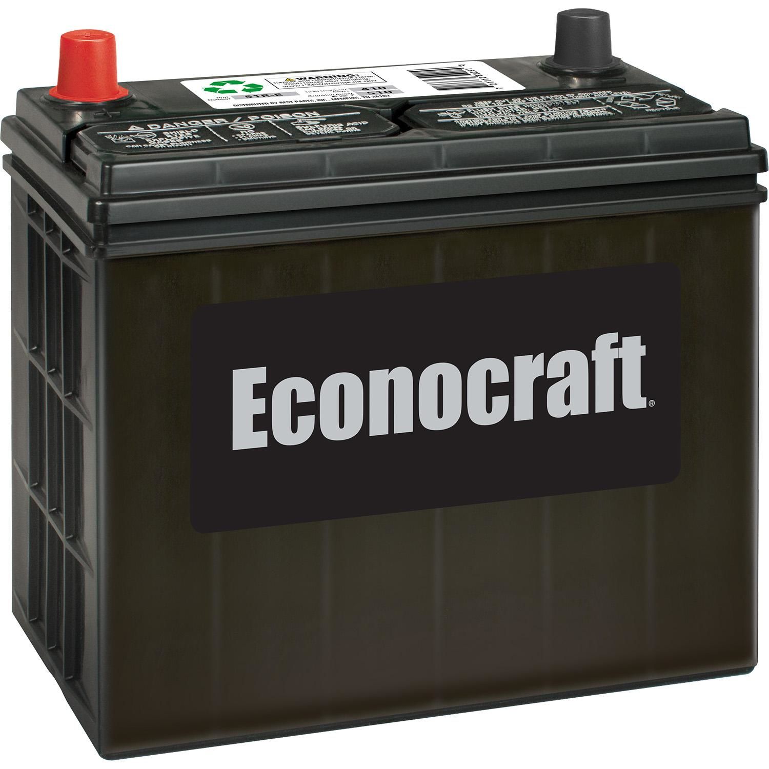 Econocraft Battery 51R-E Group Size 51R 410 CCA | Honda CR-V Owners ...