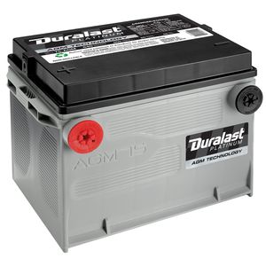 Duralast Platinum Battery 75 Agm Group Size 75 640 Cca