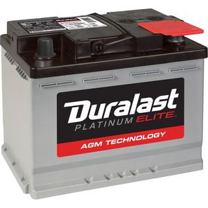 Duralast Elite Absorbed Glass Mat (AGM) AGM Battery 47 BCI Group Size 680 CCA H5-AGMEL for Volkswagen Golf