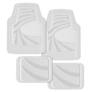 Proelite Clear Rubber Floor Mat 4 Piece