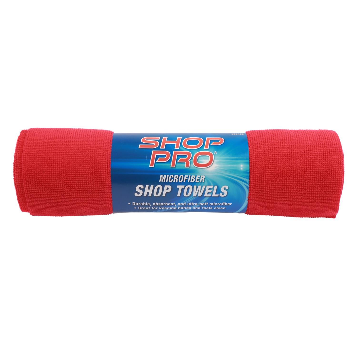 Microfiber Shop Towel 10 Piece