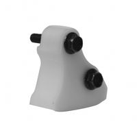 KC HiLiTES Black 2 3/4in to 3in Tubular Bar Light Mounting Bracket