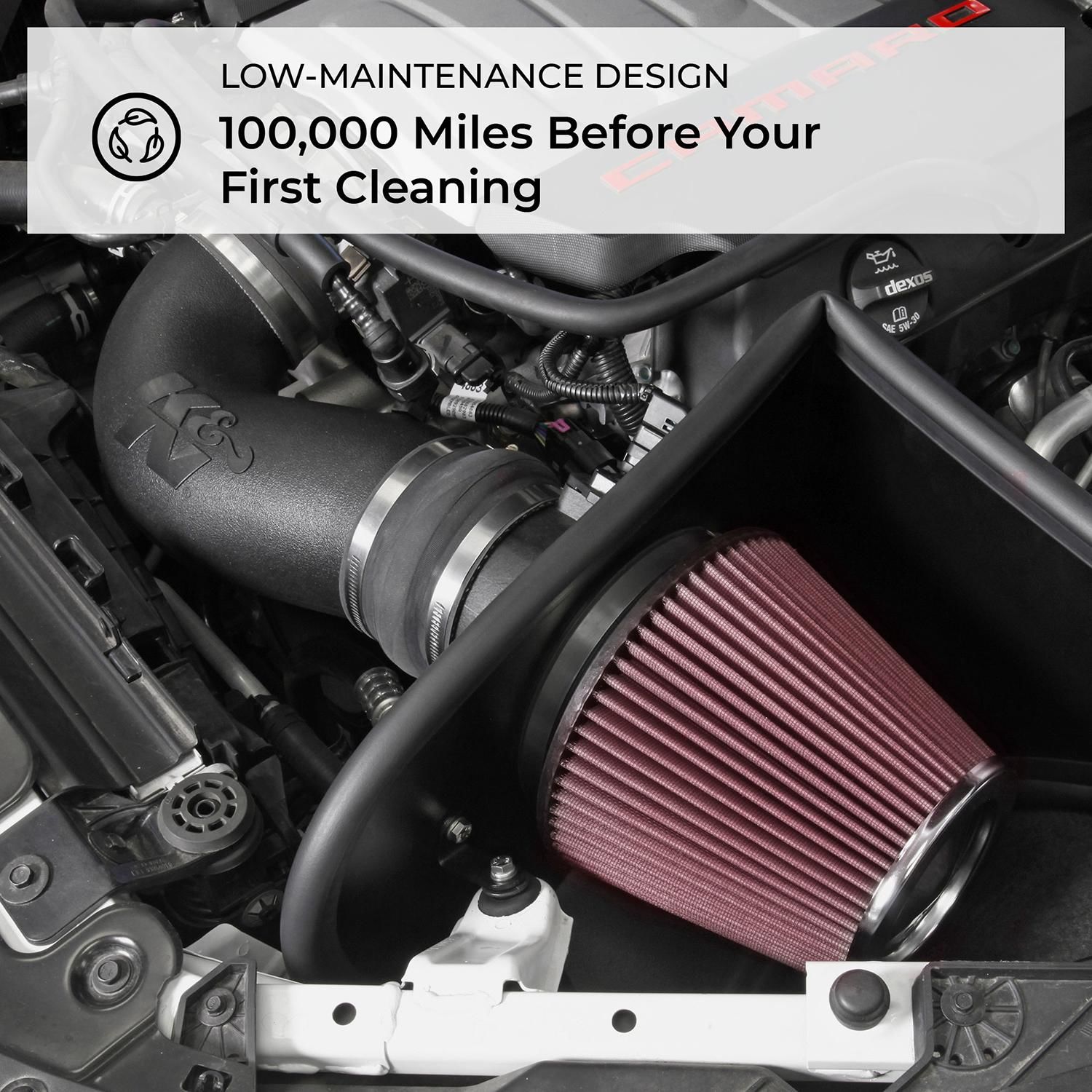 K&N High Performance Air Intake System 633517