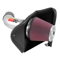 SPE 9074 Spectre Performance Air Intake Kit – Polished Aluminum, Red Filter