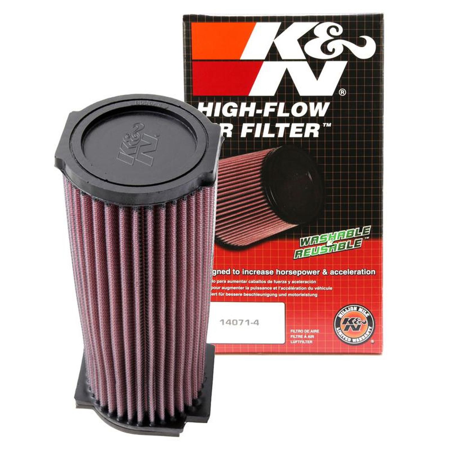 K&N YA4350 Performance Motorcycle Air Filter