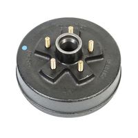 Husky Towing Husky Towing 7 in. Diameter 5 in. X 4 1/2 in. Diameter Bolt Pattern 600-1,100Lb Single for Electric Brake Only