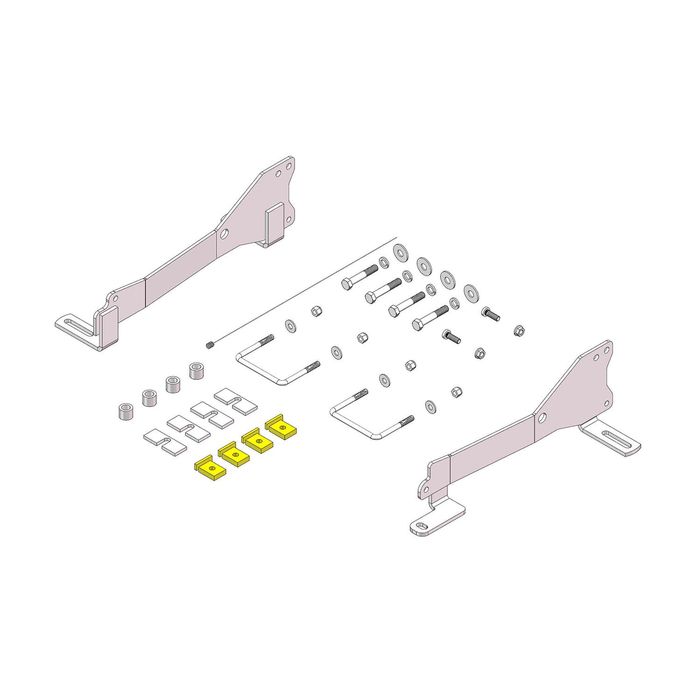 Husky Towing Fifth Wheel Trailer Hitch Mount Kit 32831