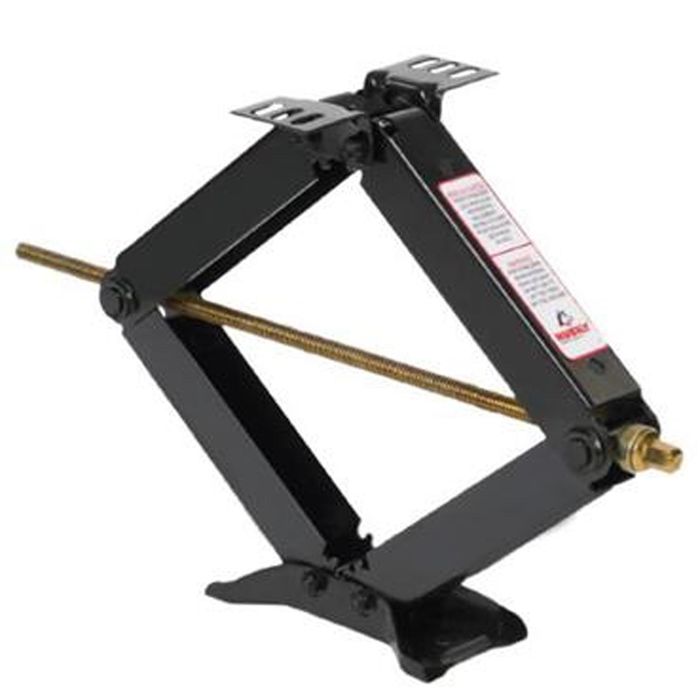 Husky Towing 24in H, 6,500lbs Black, Steel, Mechanical Single ...