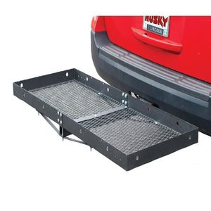 Husky Towing 2in Receiver 500lbs 60in x 23 1 2in x 3in Mounts in Mesh Non Folding