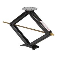 Husky Towing 5,000lbs Weight Use to Stabilize RV Frame, Manual, Round Support Plate 2 Pack