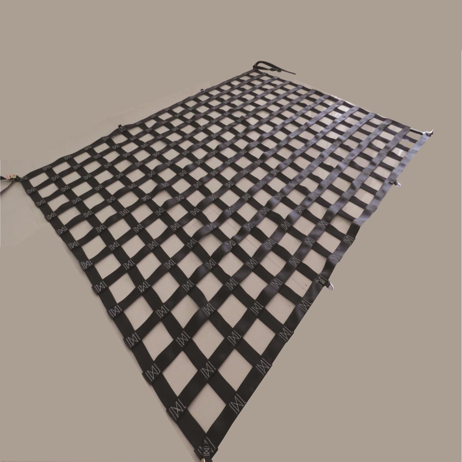 TrailFX 99in x 73in Polyester bing Cargo Net Mounts to Truck Bed