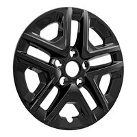 Coast To Coast Gloss Black 16in Wheel Cover/Hub Cap 4 Piece IMP424BLK