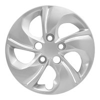 Coast To Coast Silver 15in Wheel Cover   Hub Cap 4 Piece IWC51015S