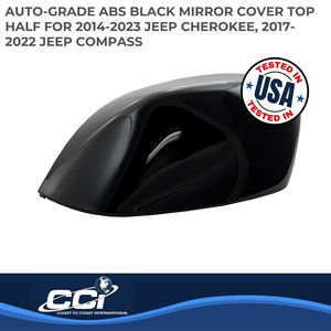 Coast To Coast Door Mirror Cover MC67532RBK