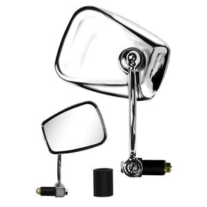 Ken Sean Nickel Chome Finish EC Spec Motorcycle Mirror