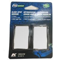 K-Source 2 1/2in x 1 7/16in Wedge Spot Mirror 2 Piece