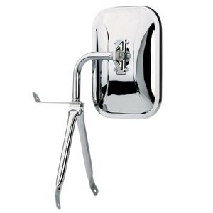 K-Source 7 1/2in x 10 1/2in Chrome, 3 Point Mount for Hyundai Santa Fe