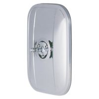 K-Source 5in x 7in Ball Joint Adjustment Stainless Steel Replacement Mirror Head
