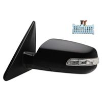 Keystone Collision Mirror Assembly KI1320146 for 2014 Kia Sorento