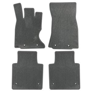 ProElite Black Universal 1 Piece Front Classic Rubber Floor Mat at AutoZone