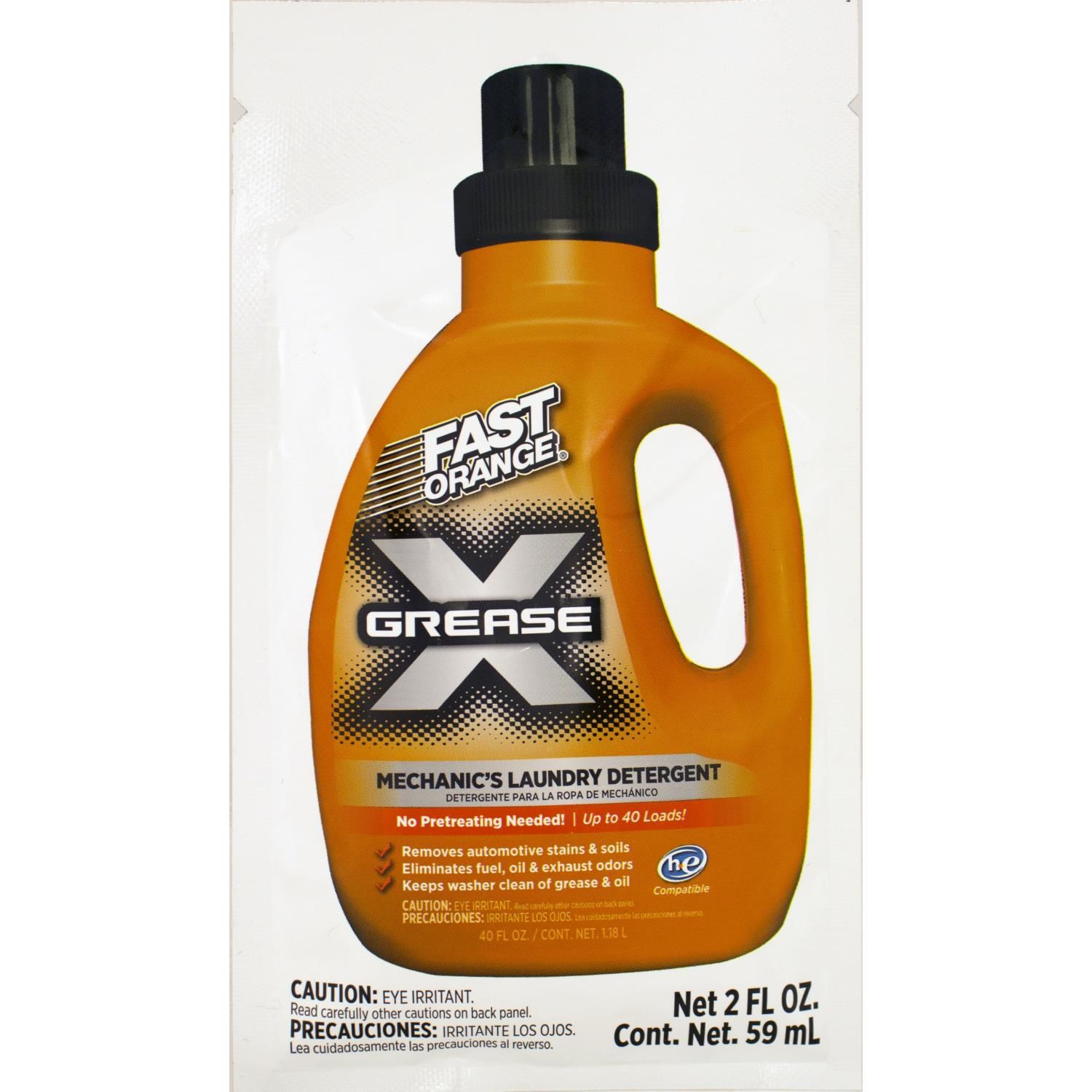 Loctite Fast Orange Grease X Mechanics Laundry Detergent 40oz
