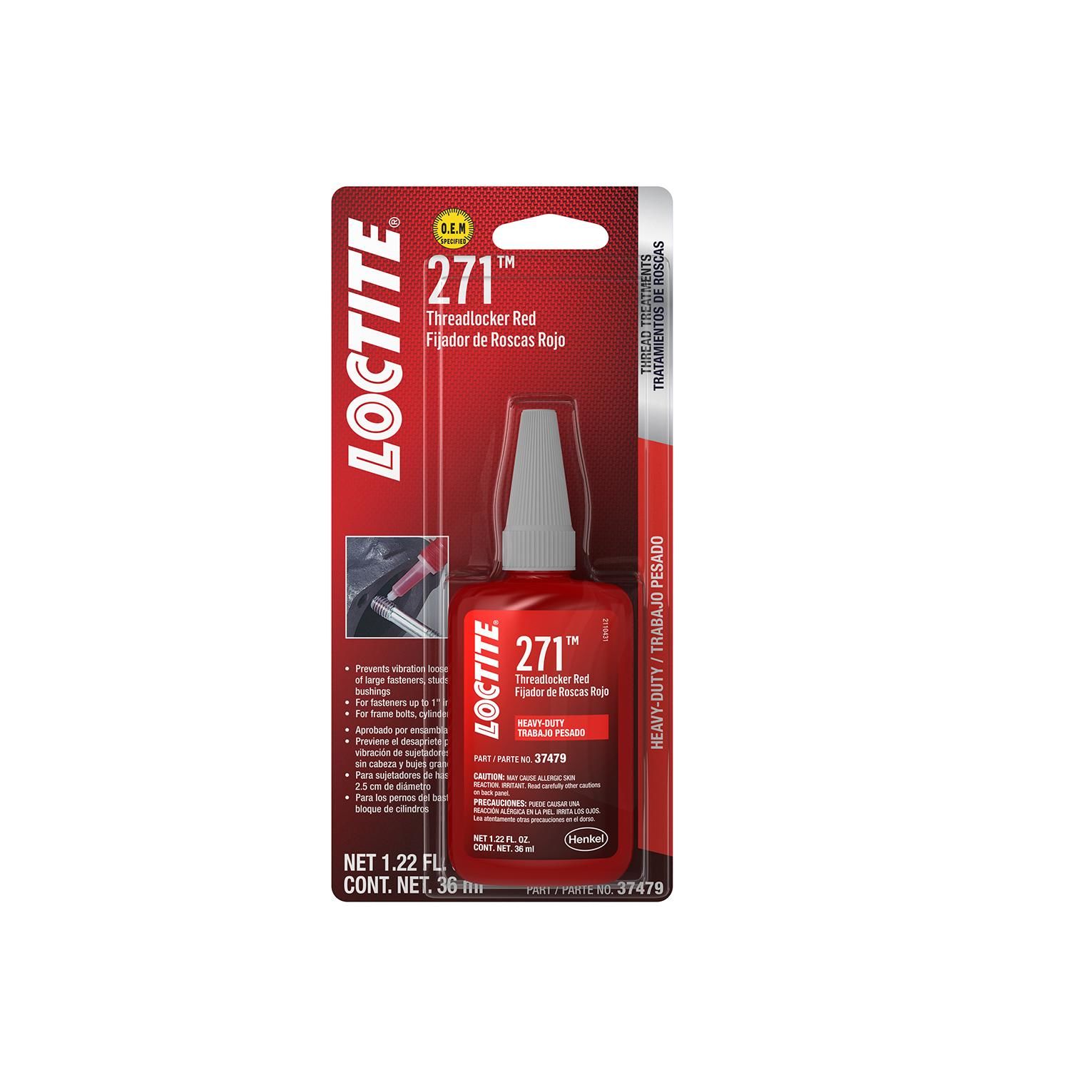 Loctite Threadlocker 271 6ml